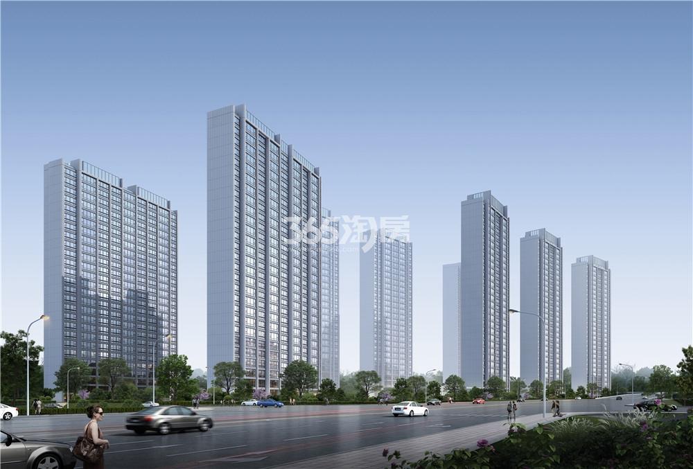 金基璟樾府楼栋效果图