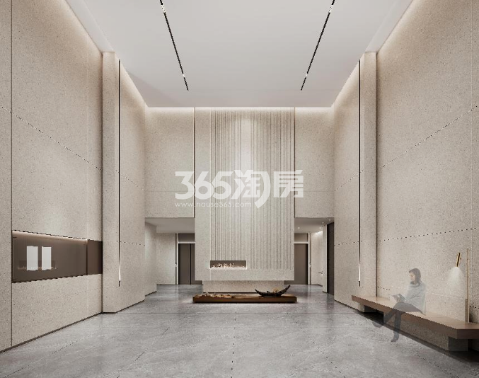 中建太泽之星入户大堂效果图