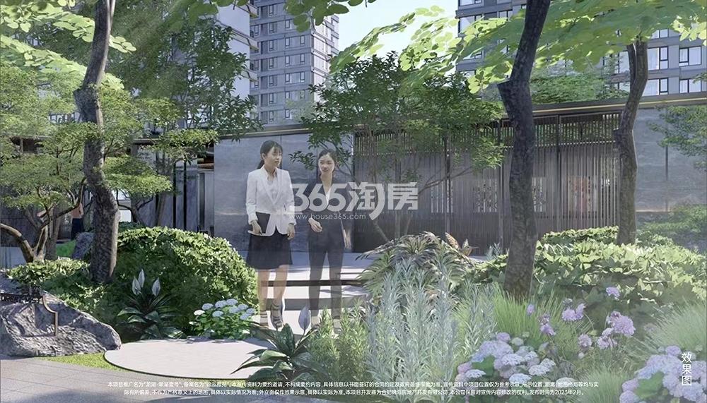 龙湖翠湖壹号景观效果图