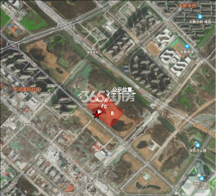保利江核金融中心G09地块区位图