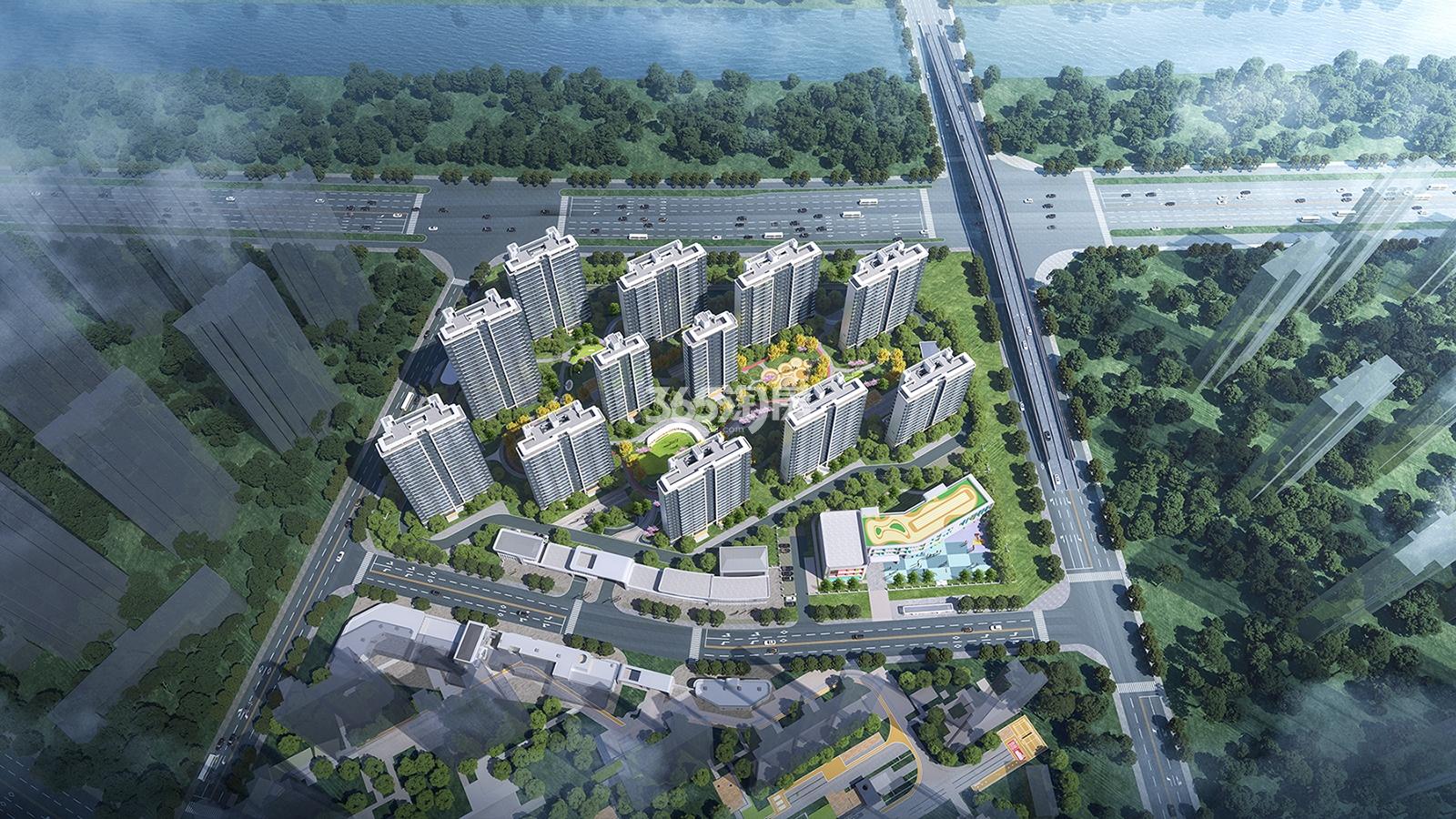 万瑞拾光林语鸟瞰图