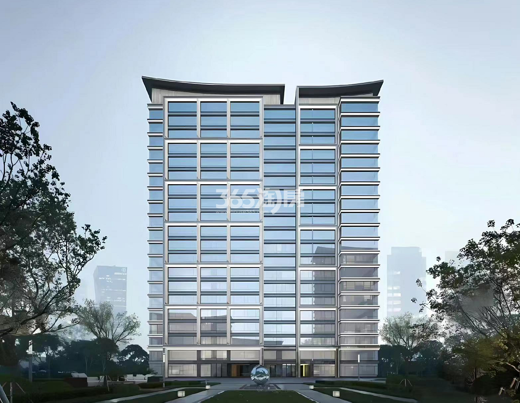建发缦月华庭外立面效果图
