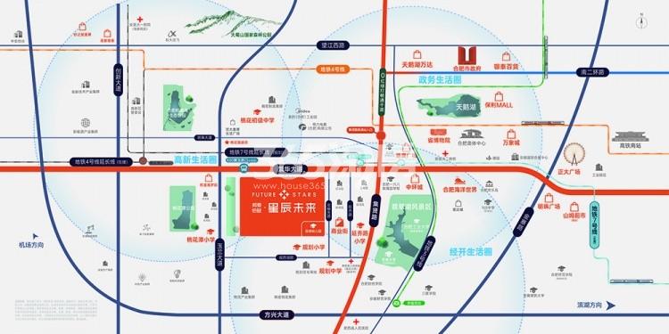 邦泰伯益·星辰未来交通图