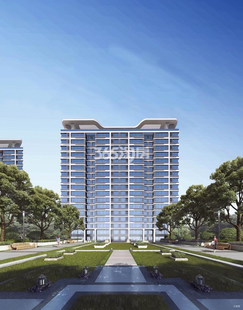 龙湖御湖境建筑效果图