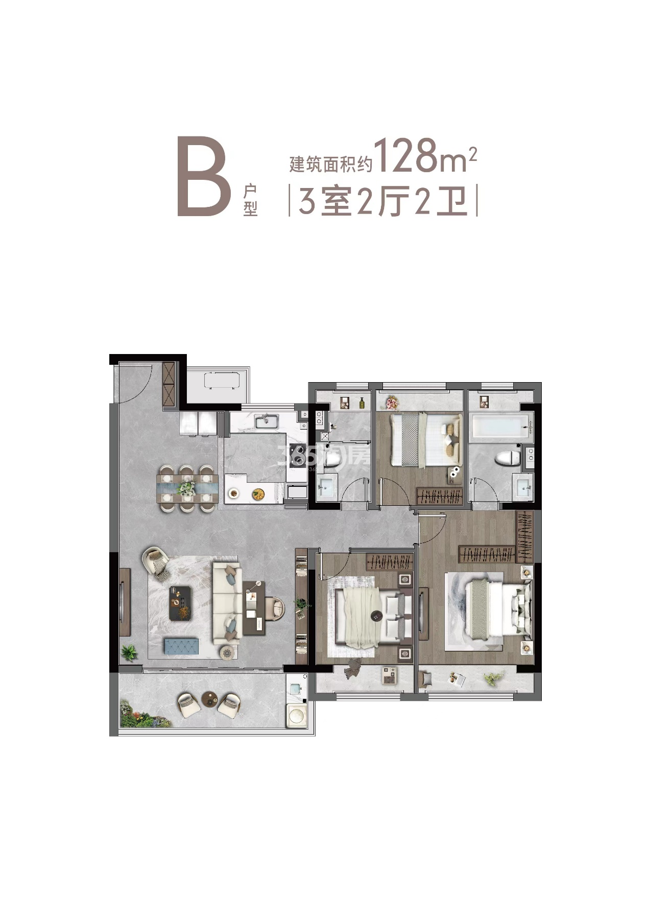 大悦繁华图户型图
