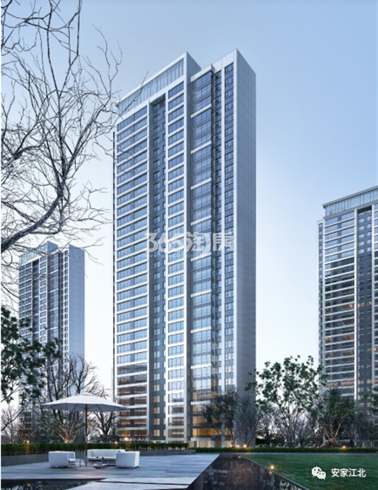 新居建设江核研创园G10地块效果图