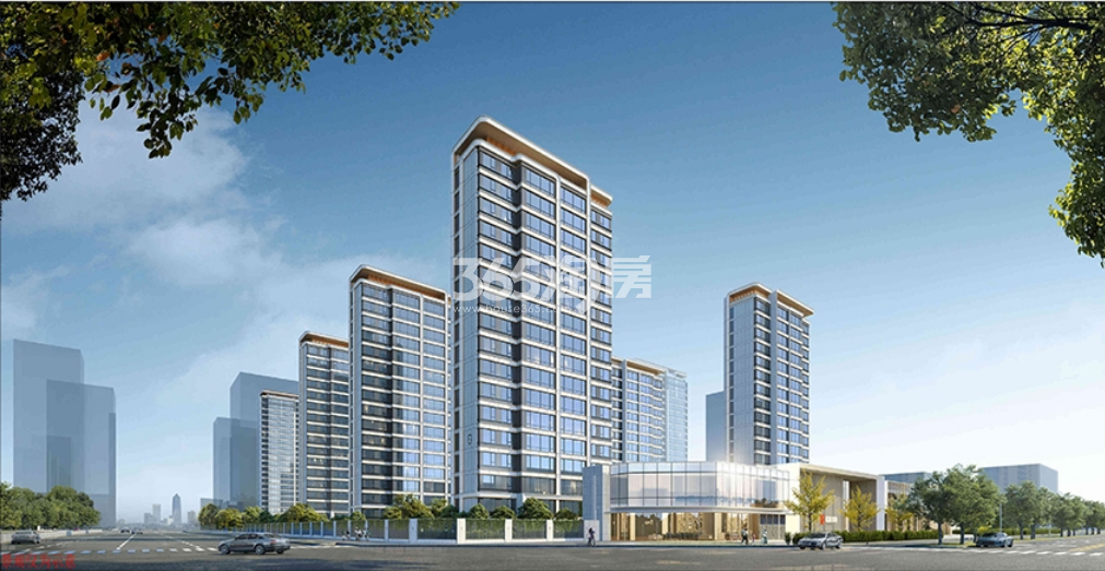 皖投·云启锦上住宅效果图