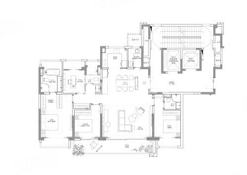 中建御璟峯184㎡4室2厅3卫