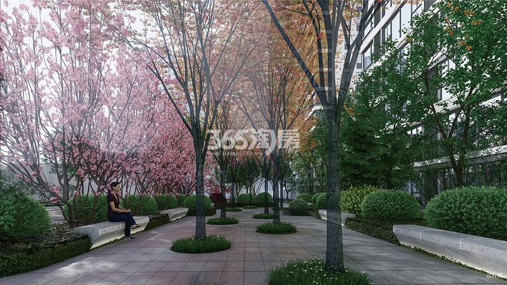 远大璟庭里社区景观效果图