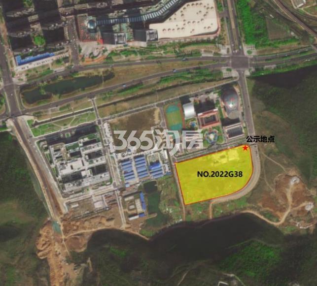 高科仙林湖G38地块区位图