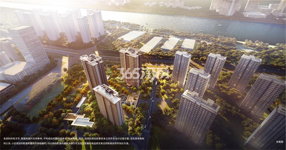 天琴华樟鸟瞰图_南京天琴华樟_南京新房网_365淘房