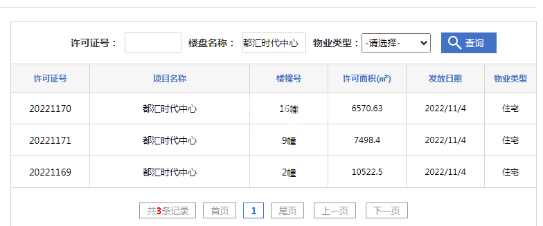 新华都汇中心2#、9#、16#楼预售证