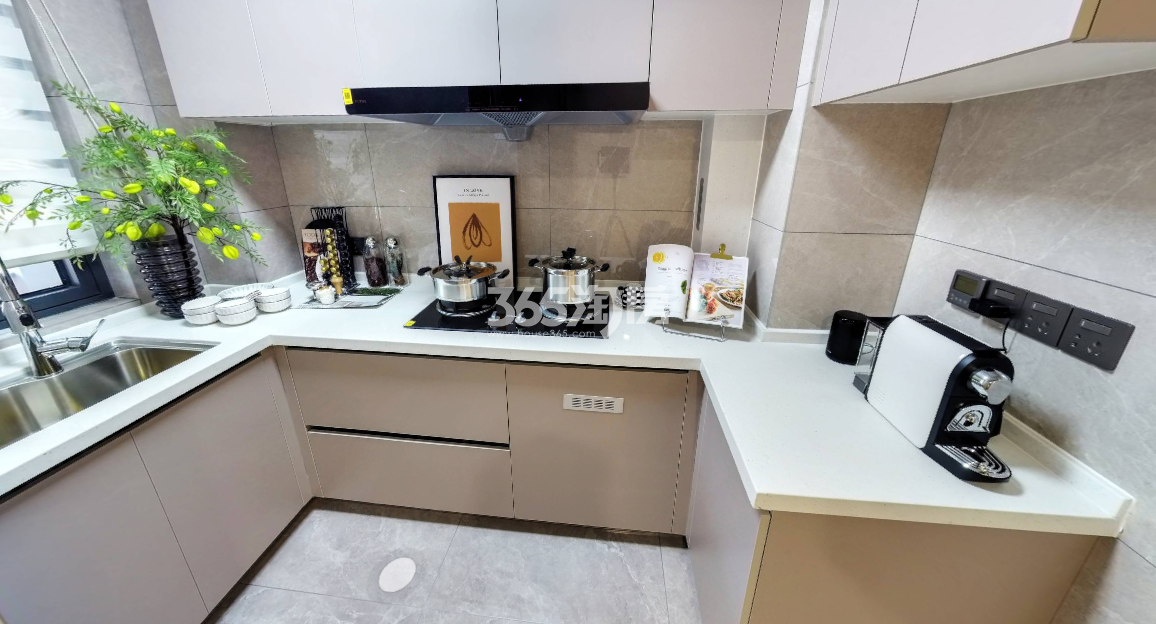 意禾金茂学林拾光99㎡户型样板间—厨房