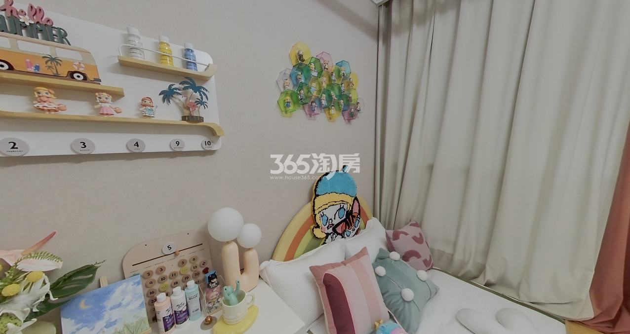 皖投云启华章花园115㎡样板间—儿童房