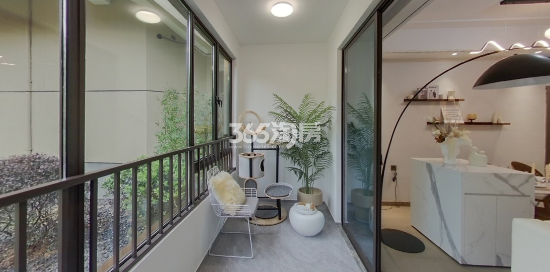 皖投云启华章花园115㎡样板间—阳台