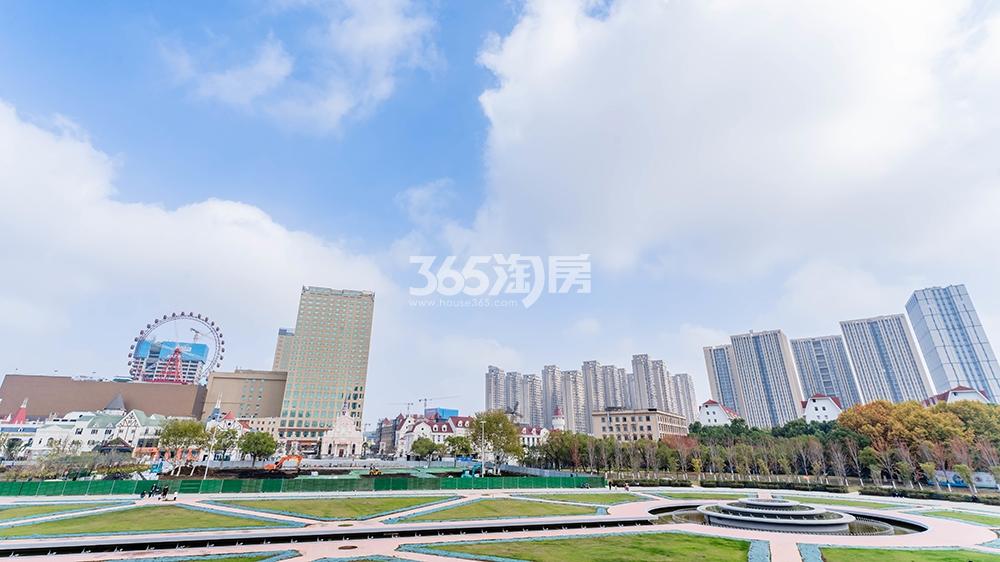 尚泽明珠中心·瑞园周边配套—明珠广场（2023.02.24）