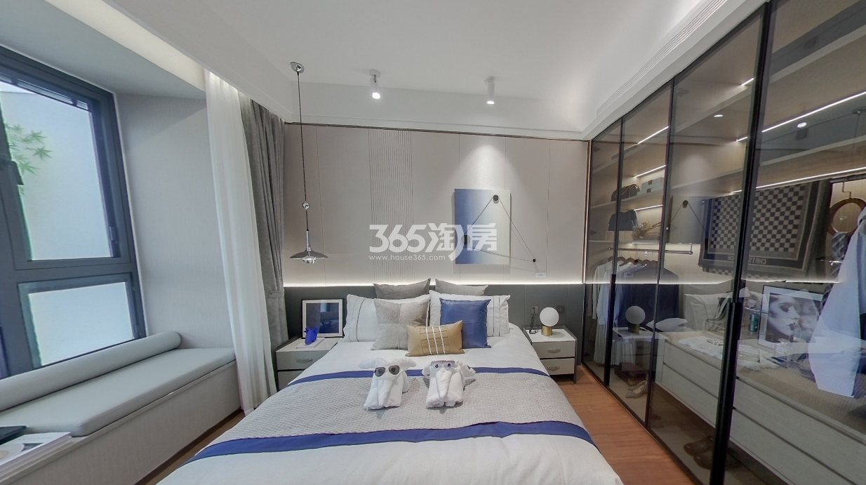 兴港和昌湖畔天樾130㎡户型样板间——主卧