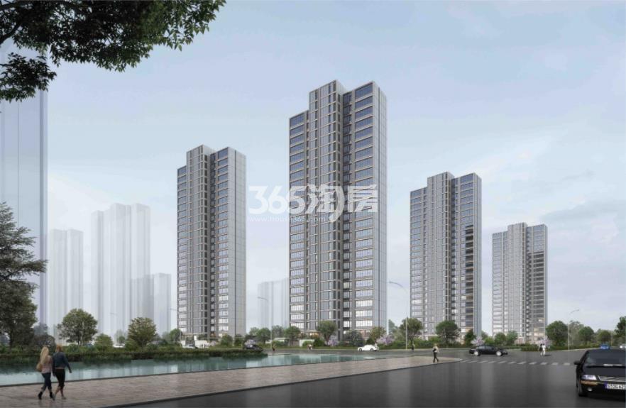 中北盛业河西南G30地块项目楼栋效果图_南京中北金基涵樾府_南京新房网_365淘房