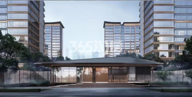 建发缦月华庭效果图