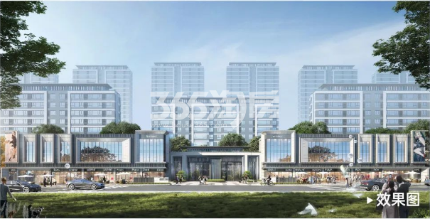鼎建璟阳里小区大门效果图