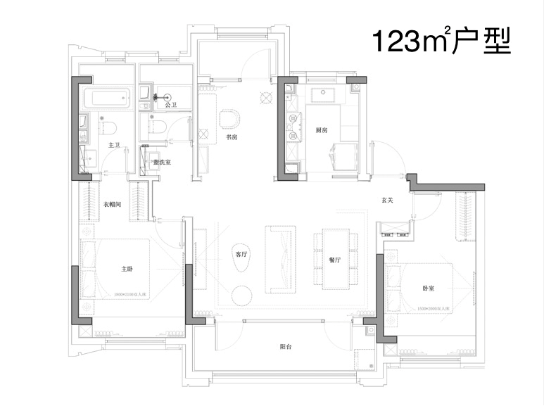 朗诗吴风和苑户型图