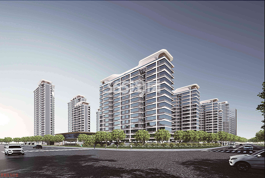 龙湖御湖境住宅效果图