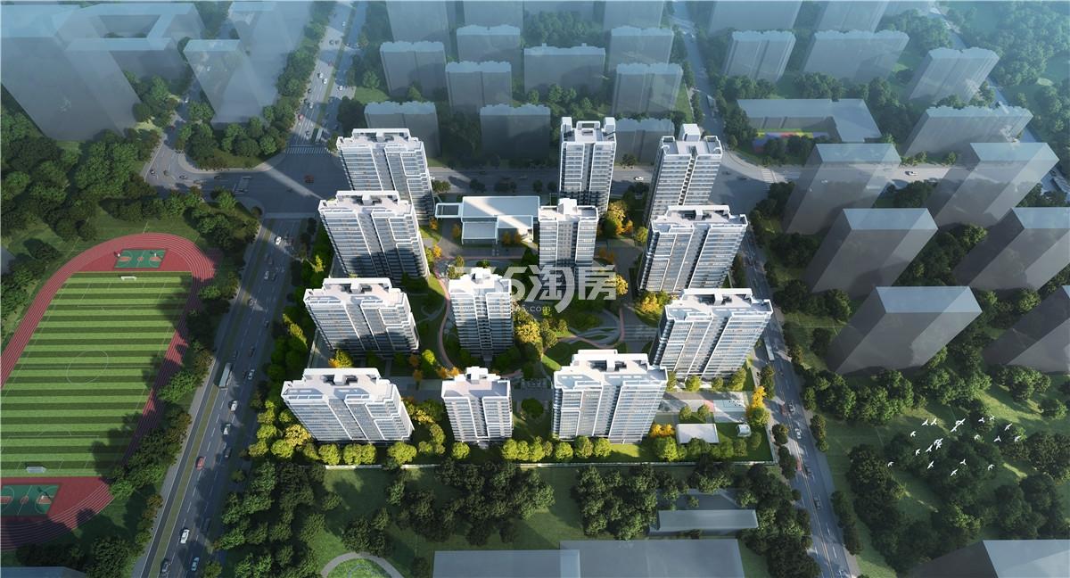 通和星辰同辉鸟瞰图