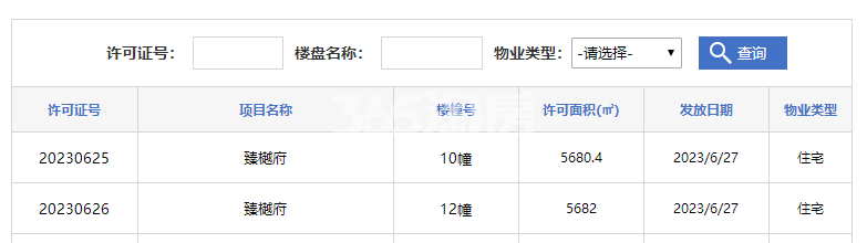 兴港和昌湖畔天樾10#、12#楼预售证