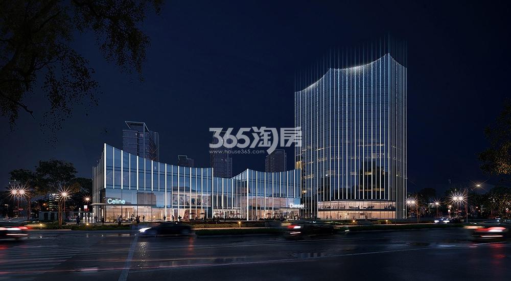 名邦上河印夜景效果图
