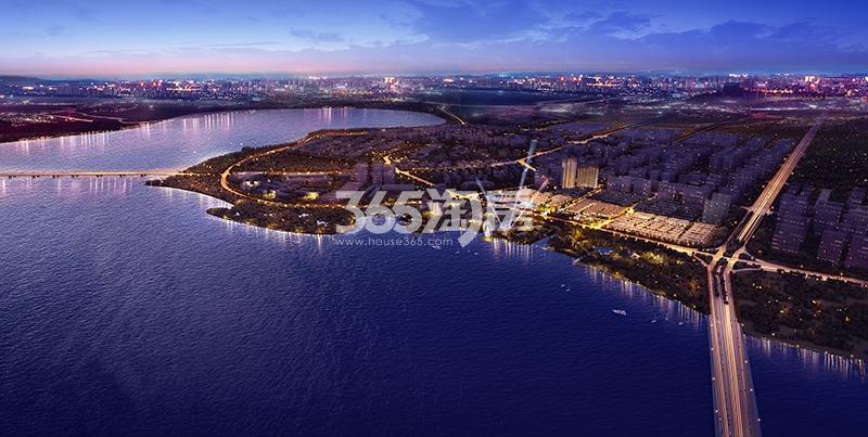 金科蠡湖沿湖透视效果图