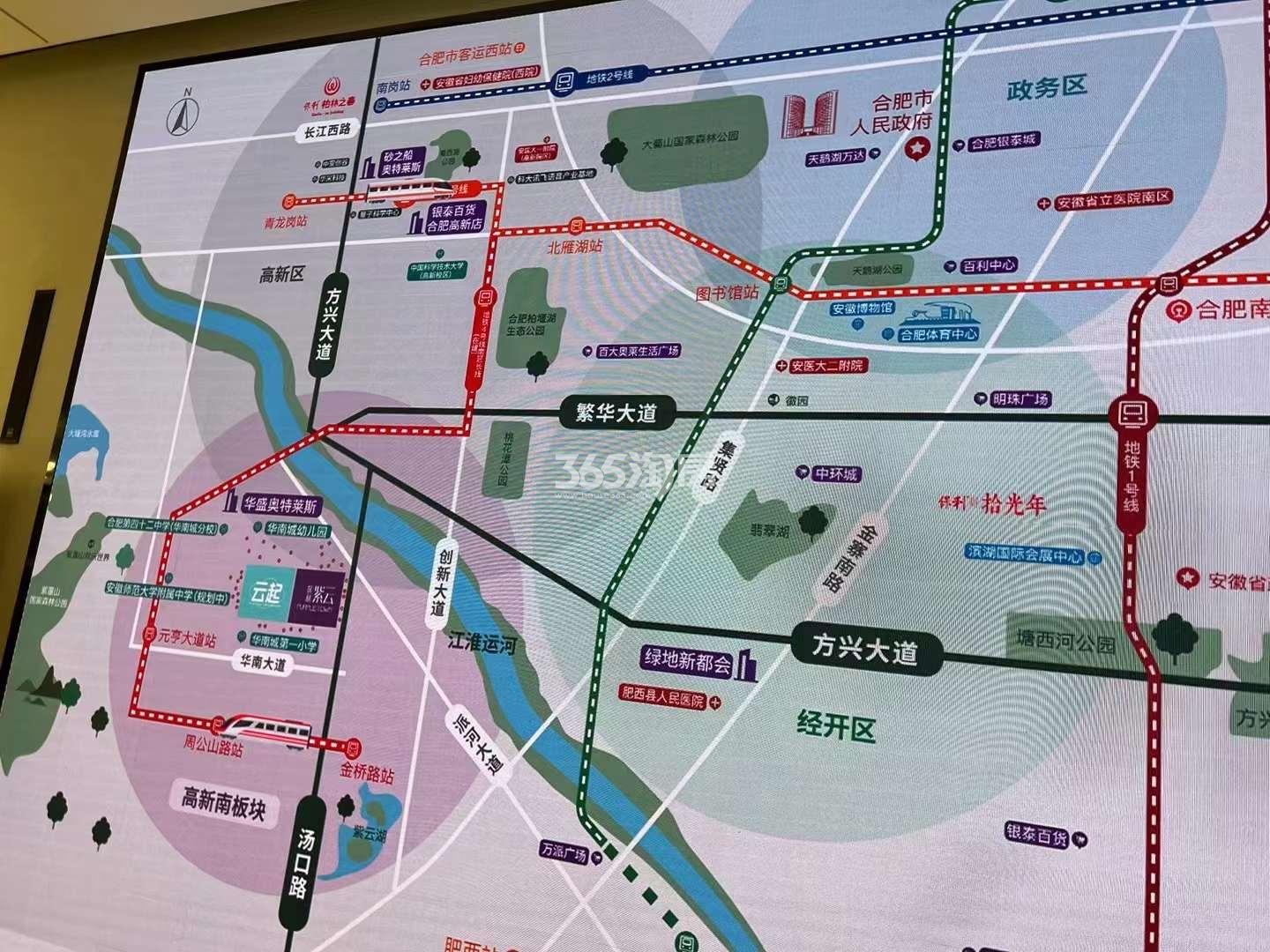 紫云·云起交通图