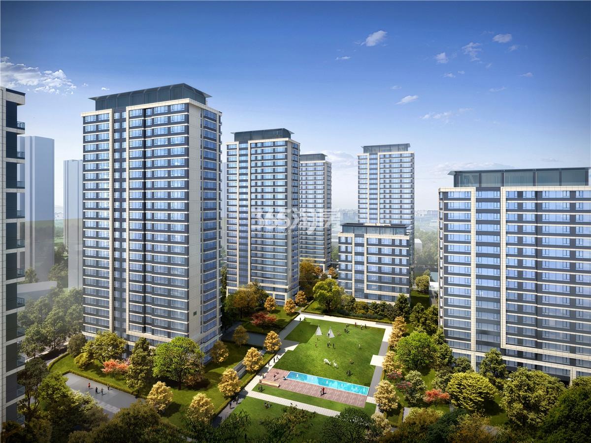 伟星玖樾台景观效果图