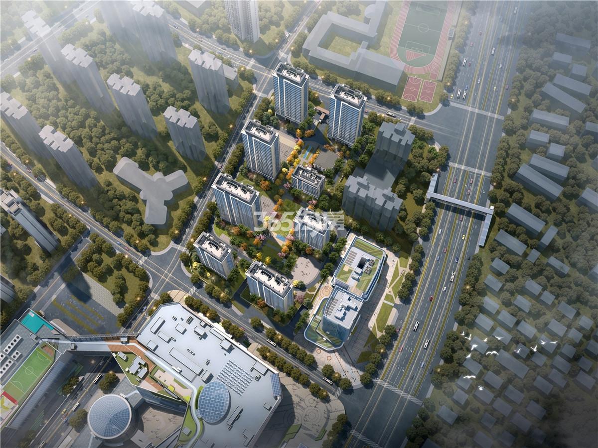 伟星玖樾台鸟瞰图