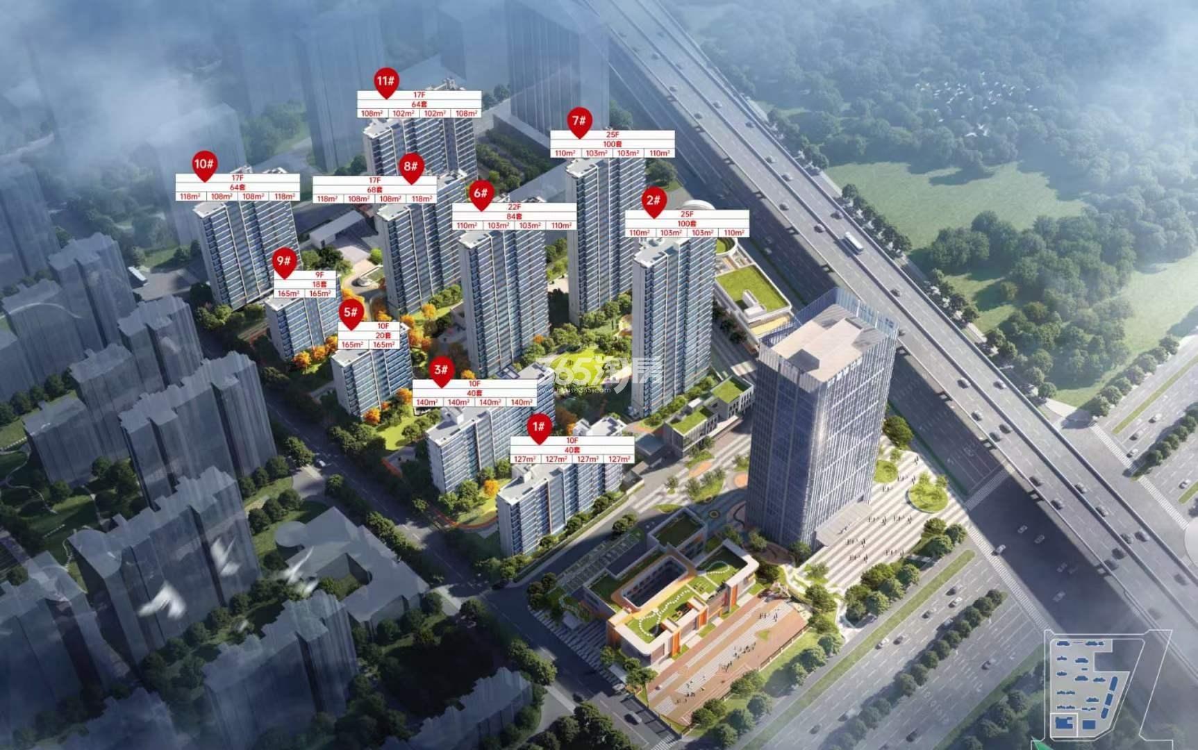 邦泰新华星耀未来楼栋图