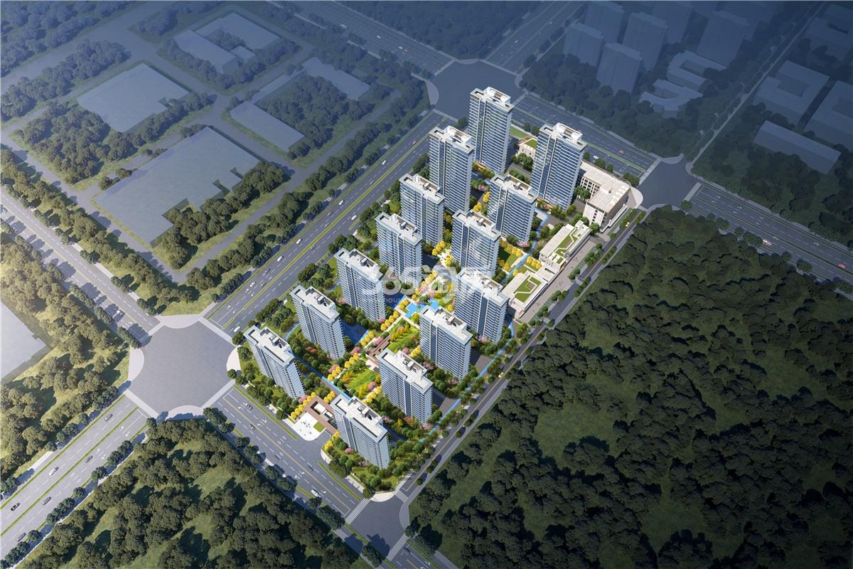 意禾金茂学林拾光鸟瞰图