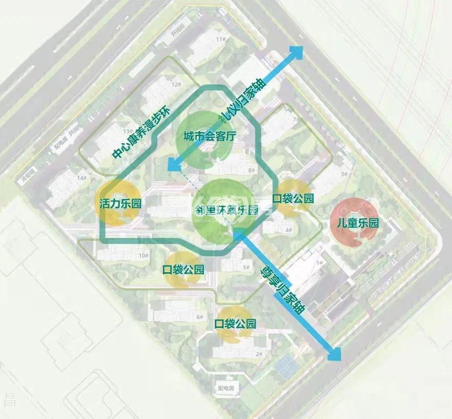 雅乐云庭规划图