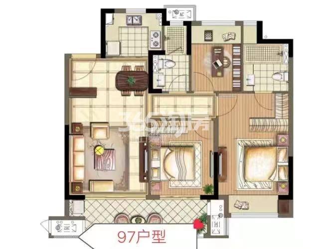 棠颂云著户型图