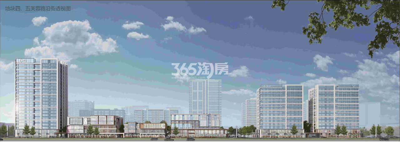 璟园芙蓉路沿街效果图