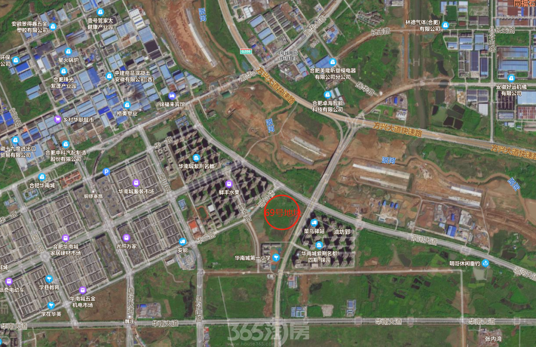 万瑞拾光林语地块图