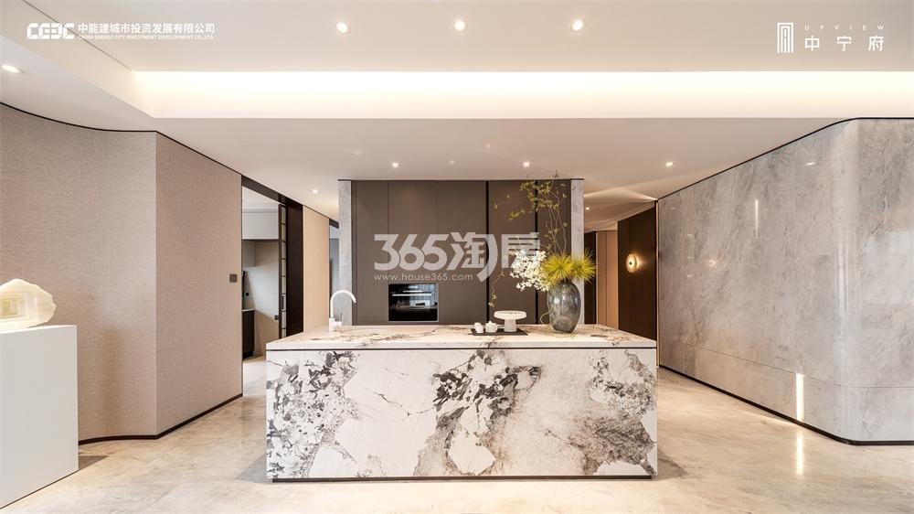 中宁府建面约298㎡户型样板间西厨_南京中宁府_南京新房网_365淘房