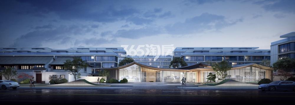 蓝城秦汉雲庐效果图