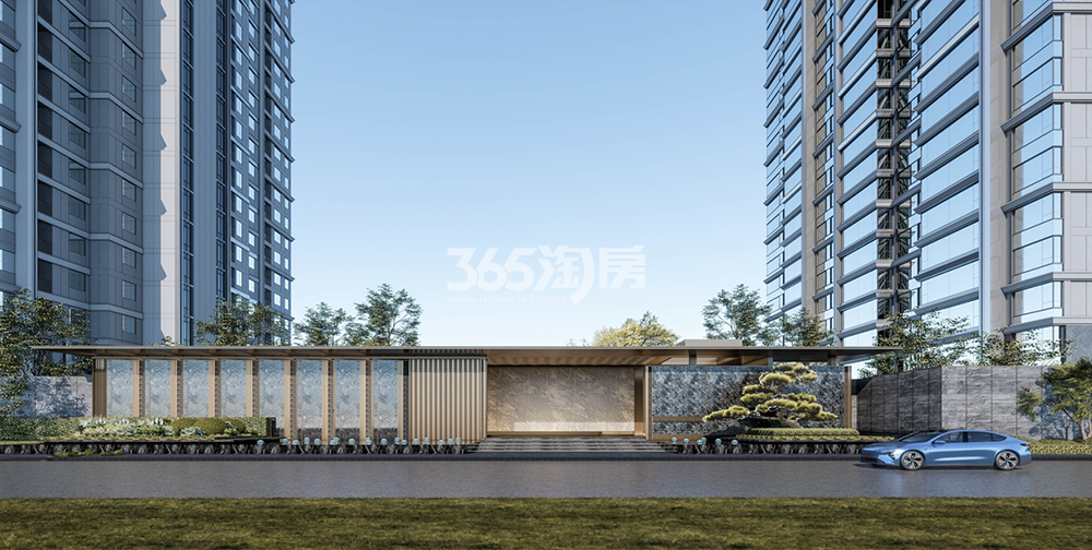 龙湖·青云阙大门效果图