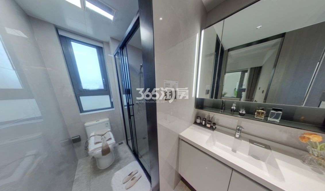 招商雍境湾120㎡户型样板间客卫