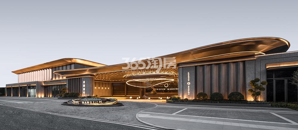 龙湖翠湖壹号大门实景图（2023.02.23）