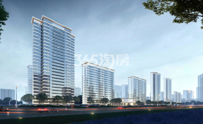 龙湖青云阙外立面效果图