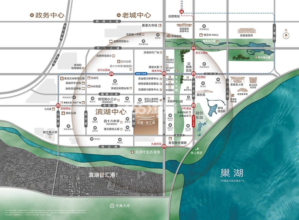 伟星滨江道交通图