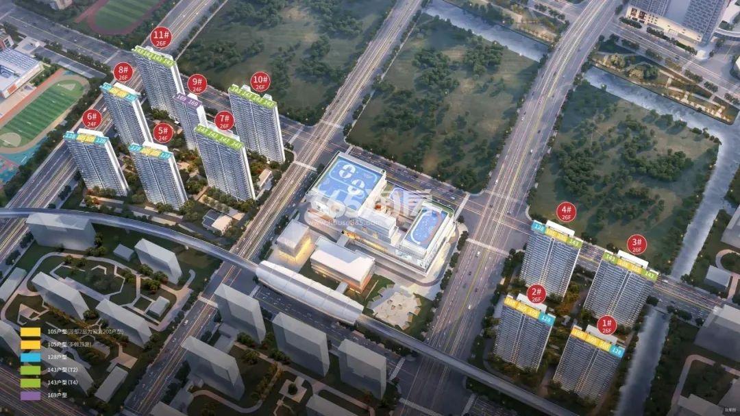 大悦繁华图鸟瞰图