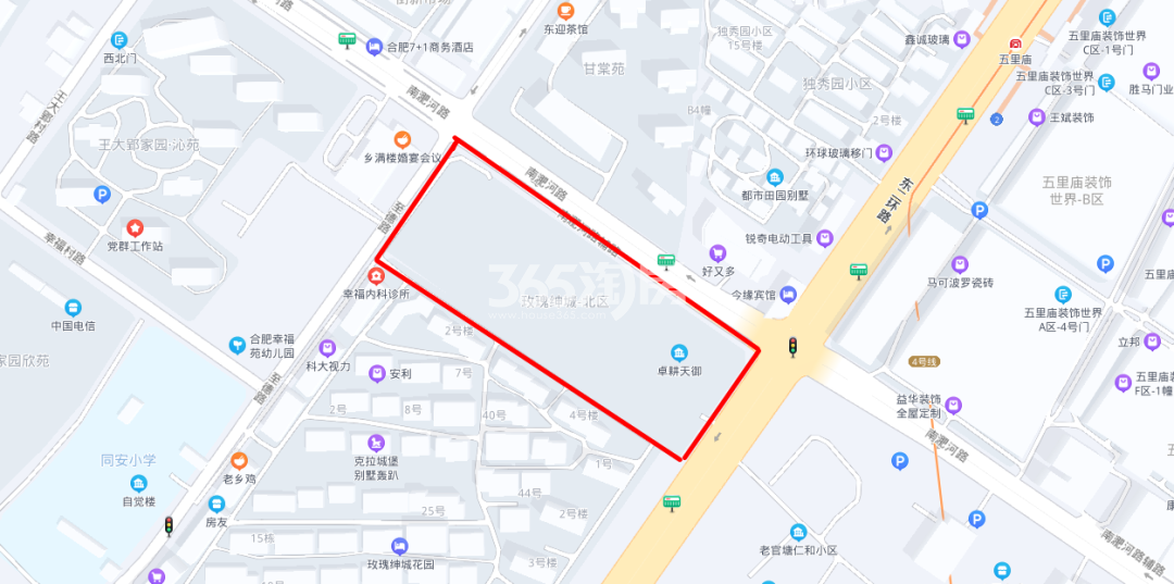 翡翠时光区位图