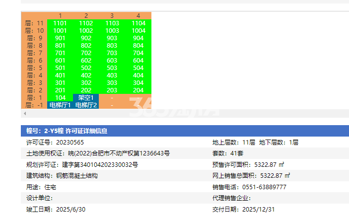 璟园2-Y5#楼预售证