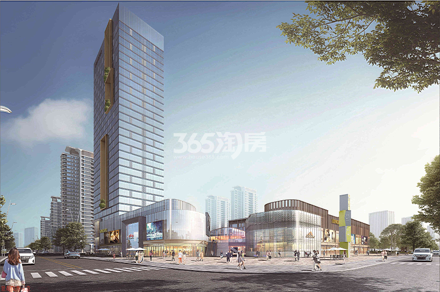龙湖御湖境商业效果图
